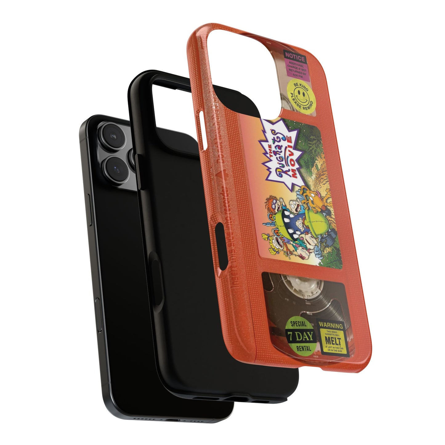 Rugrats Orange Edition VHS Phone Case