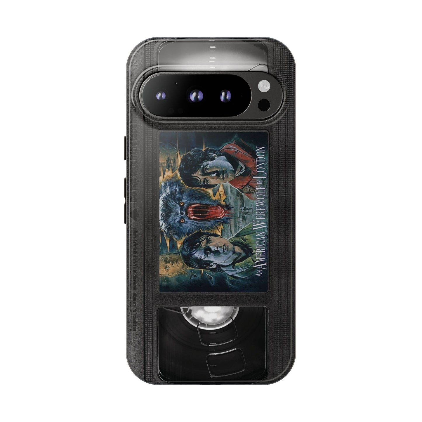 Am Werewolf Impact Resistant VHS Phone Case