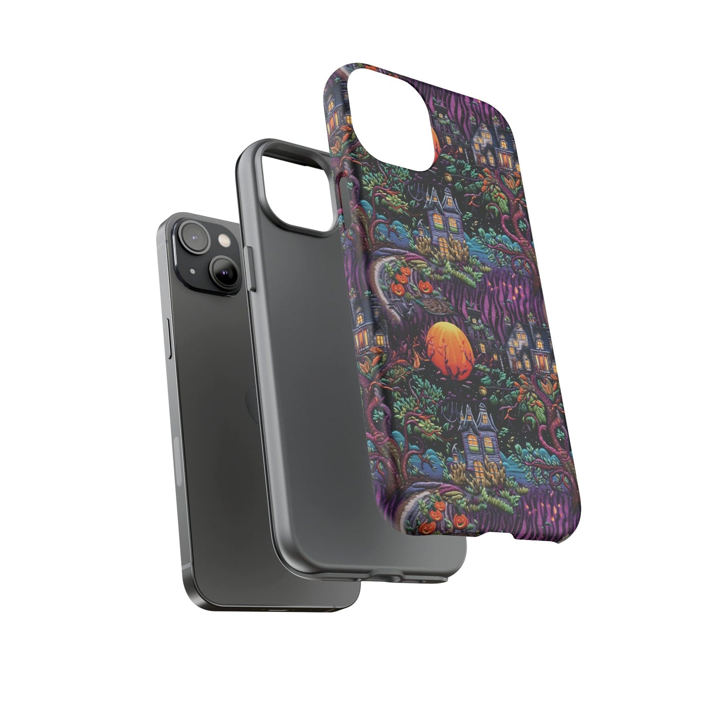Spooky House Impact Resistant Phone Case