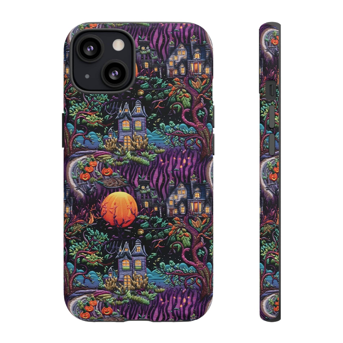 Spooky House Impact Resistant Phone Case