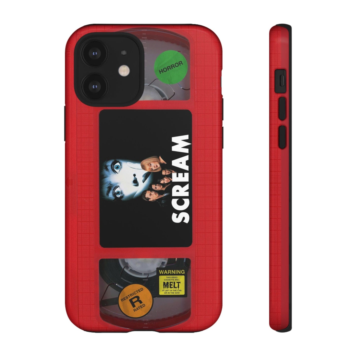 Scream Red Limited Edition Impact Resistant VHS Phone Case