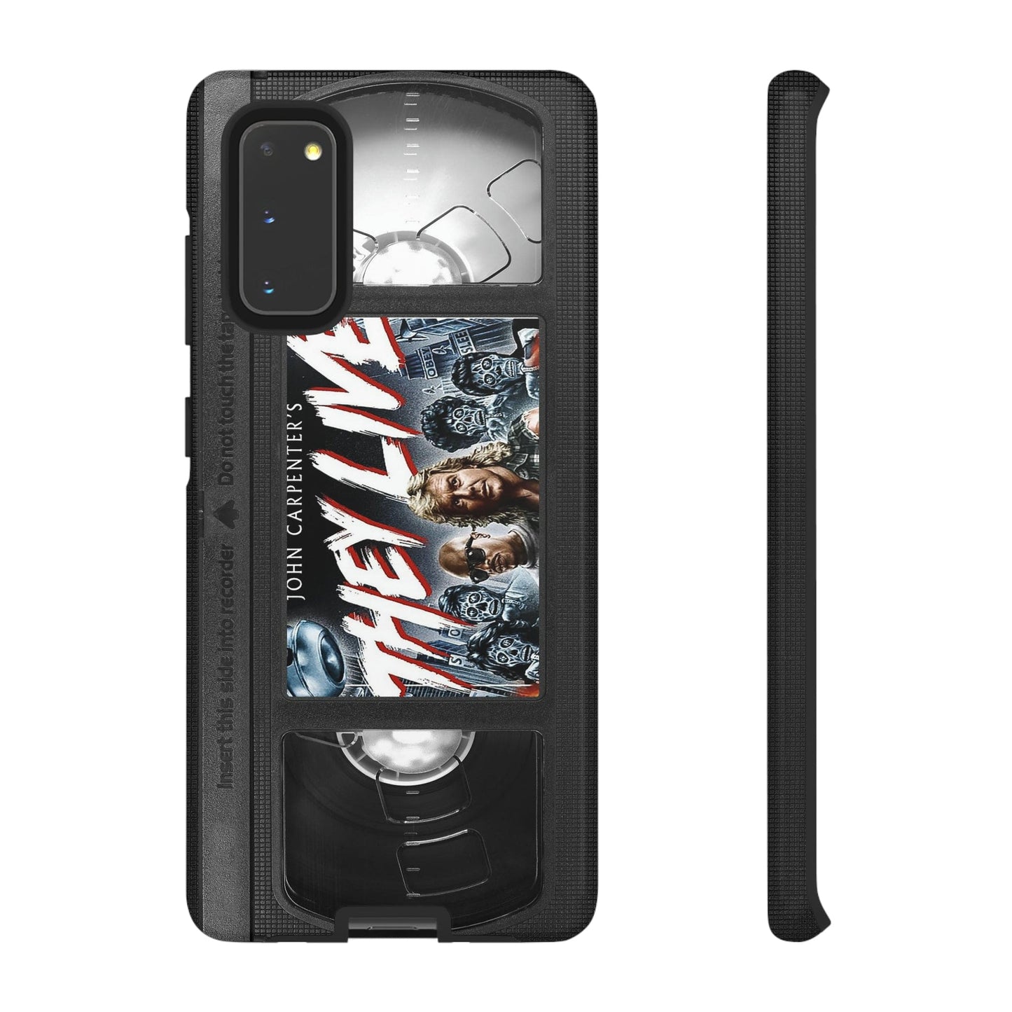They Live Alternate Cover Impact Resistant VHS Phone Case