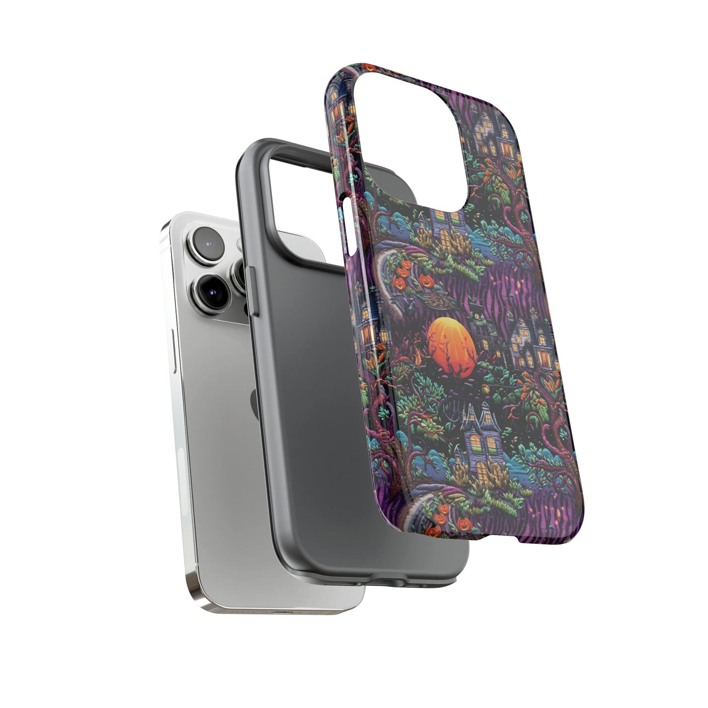 Spooky House Impact Resistant Phone Case