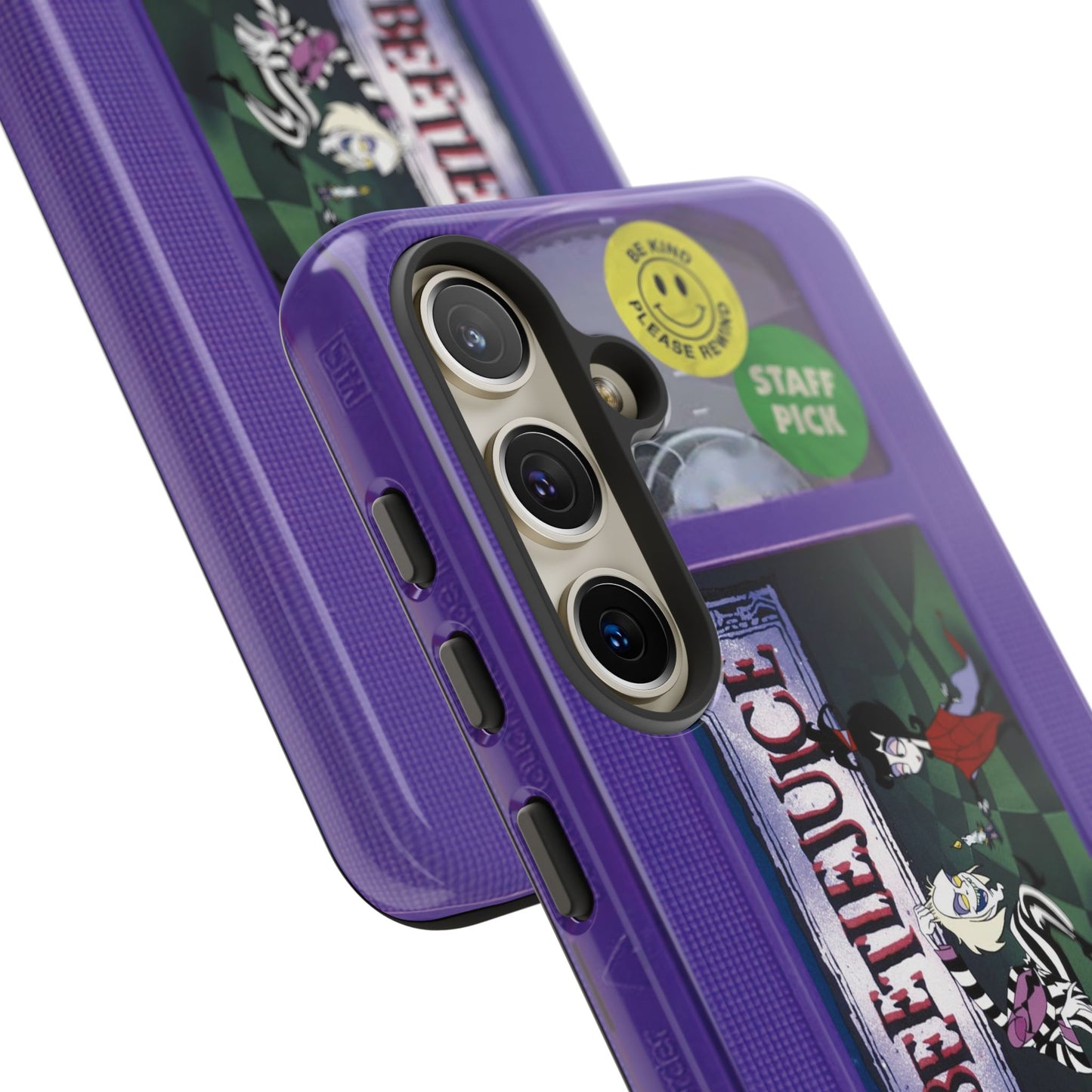 Animated BJ Purple Edition Impact Resistant VHS Phone Case