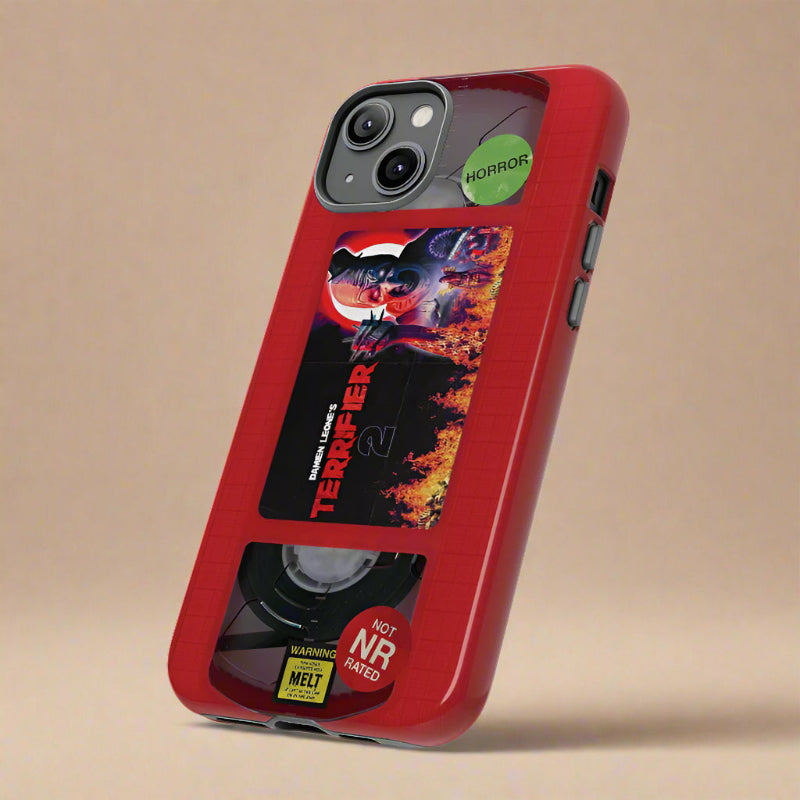 Art 2 Red Edition Impact Resistant VHS Phone Case
