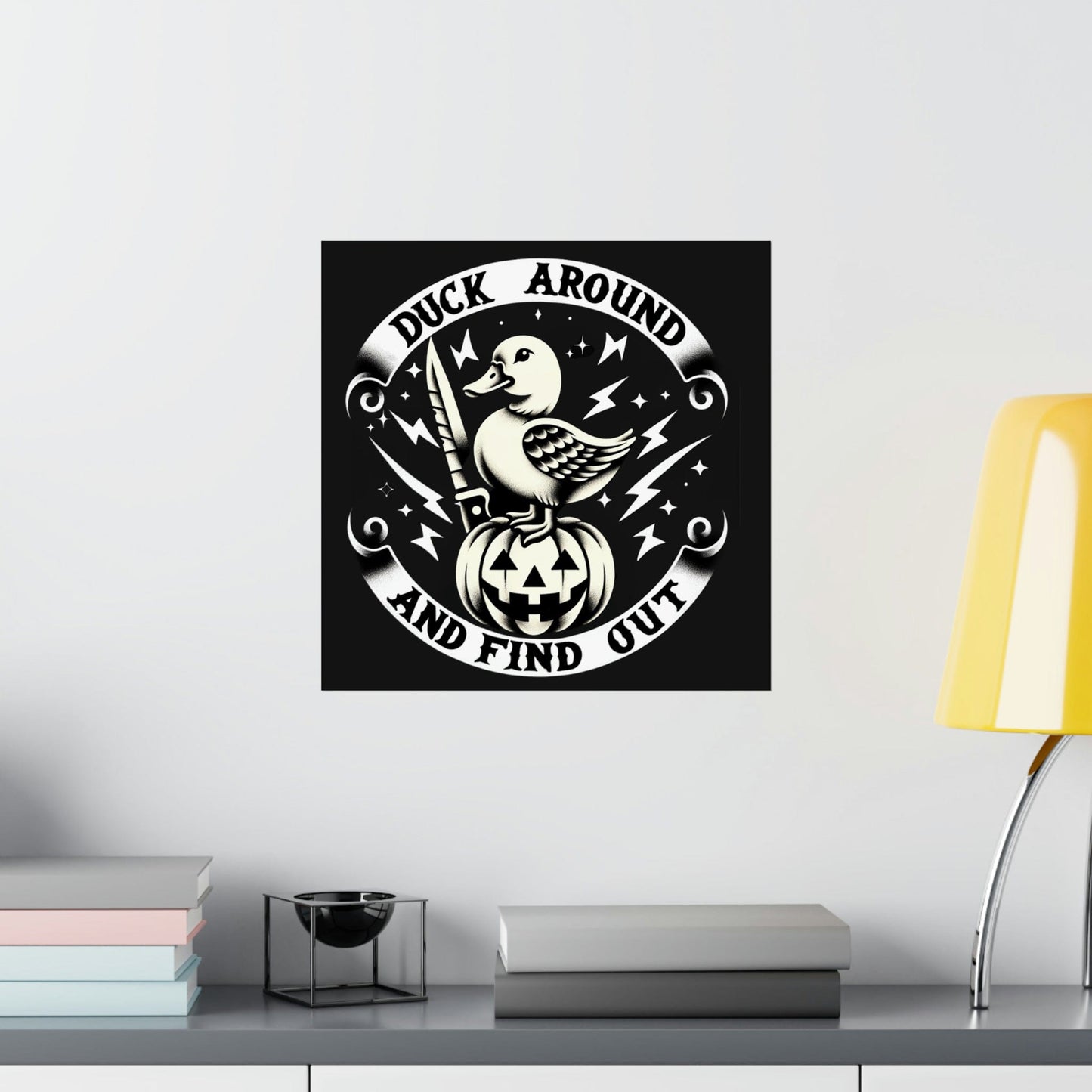 Duck Around Matte Poster Print