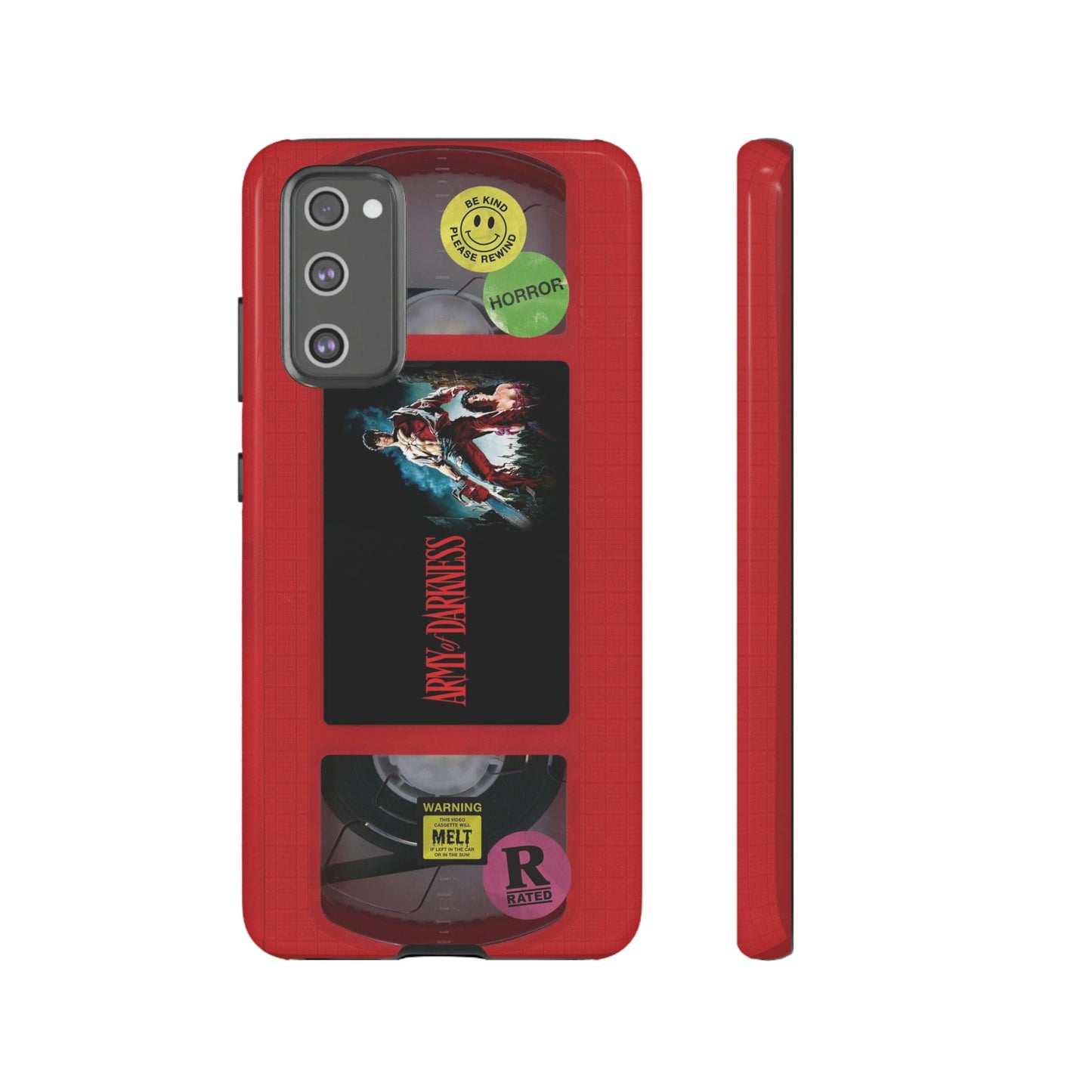Army of Darkness Red Edition VHS Phone Case