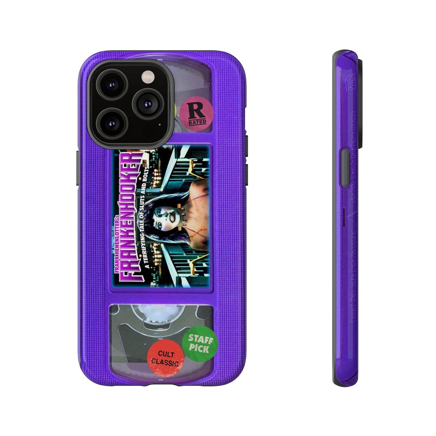 Frankenhooker Purple Edition Impact Resistant VHS Phone Case