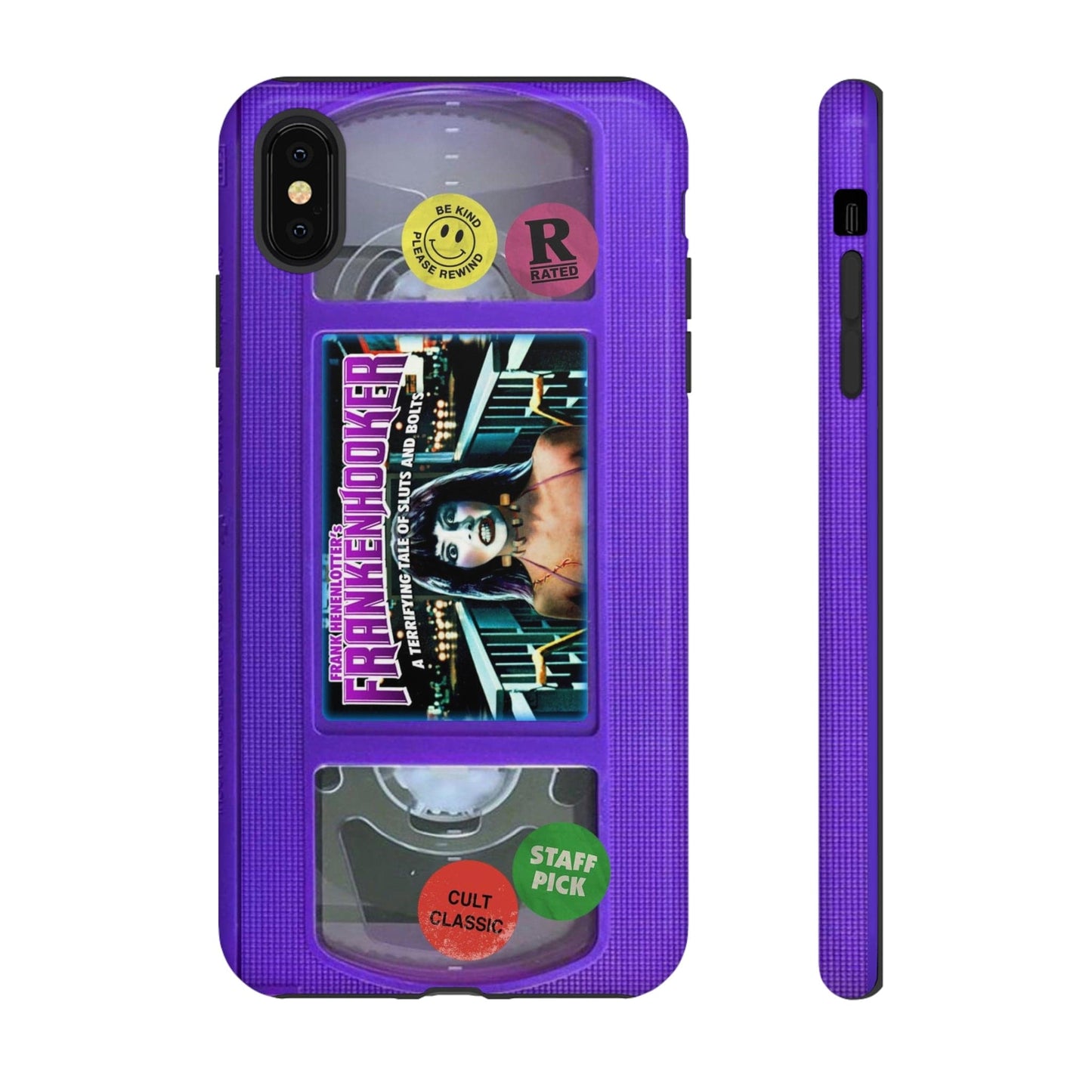Frankenhooker Purple Edition Impact Resistant VHS Phone Case