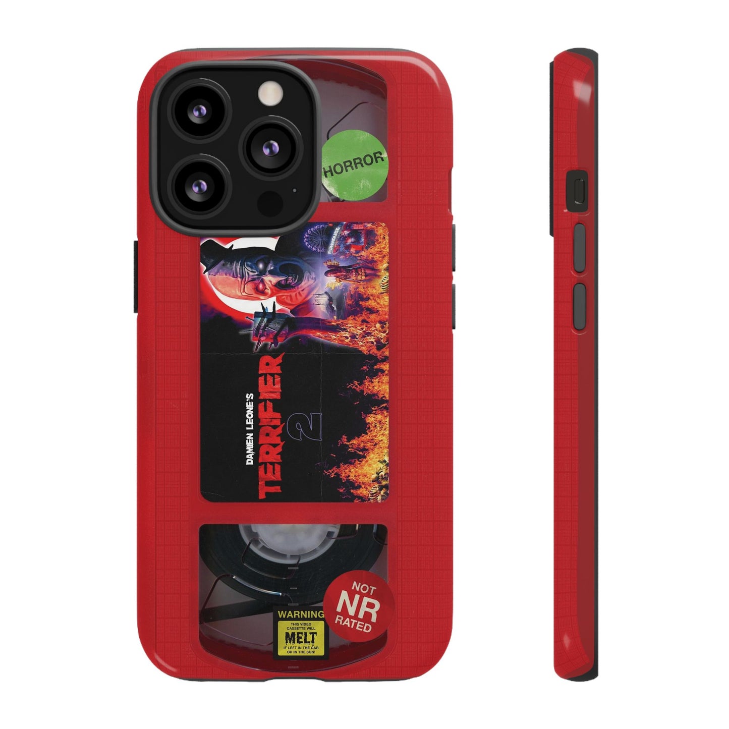 Art 2 Red Edition Impact Resistant VHS Phone Case