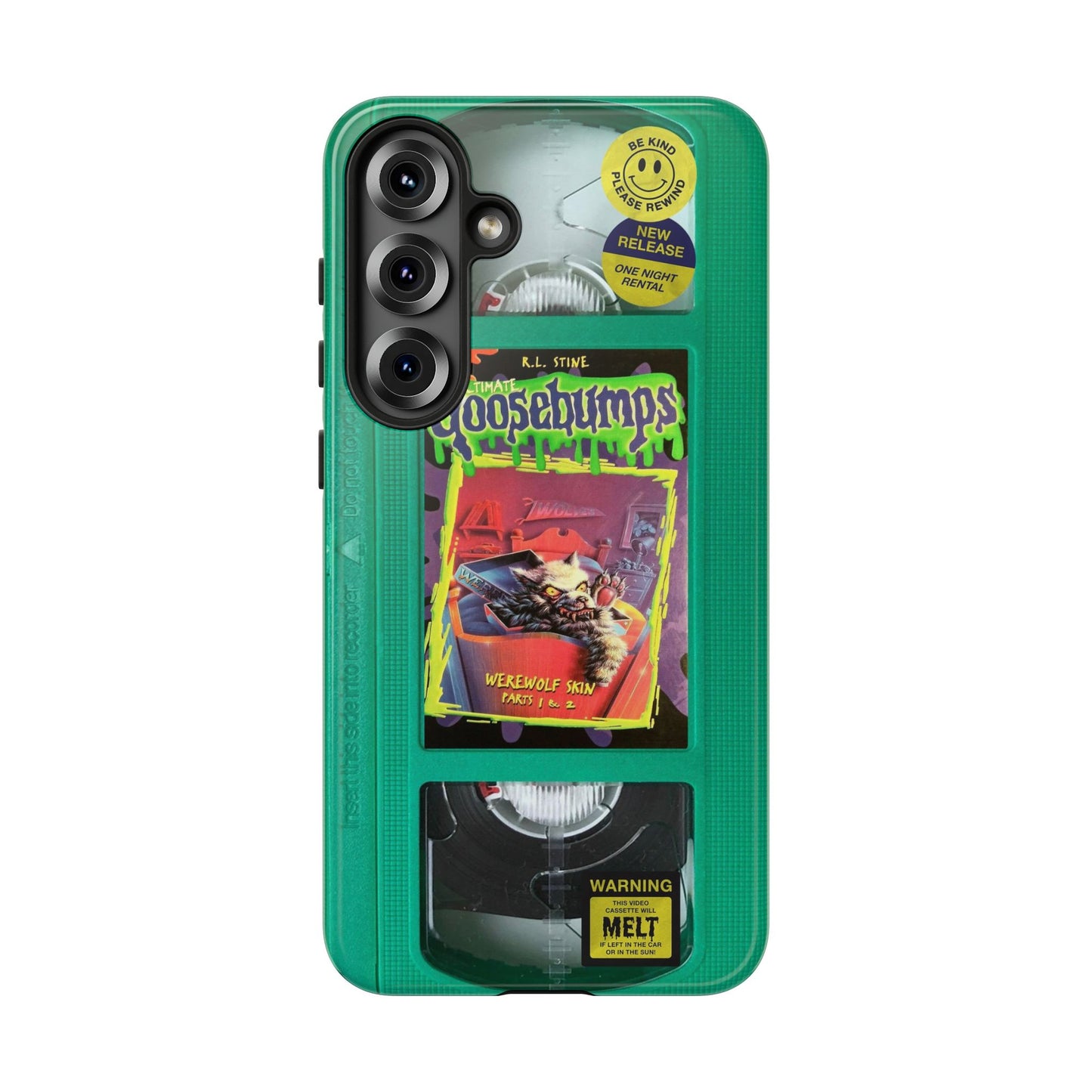 Goosebumps Green VHS Impact Resistant Case