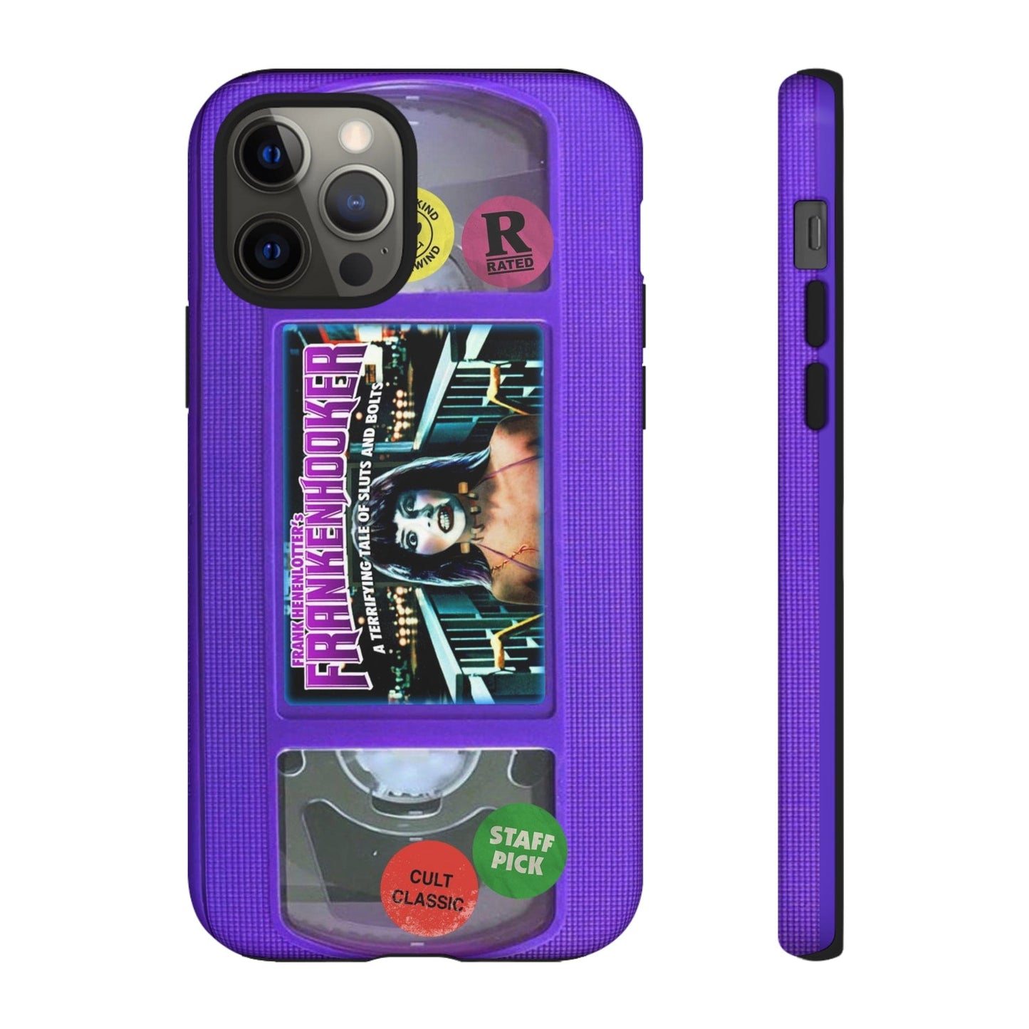 Frankenhooker Purple Edition Impact Resistant VHS Phone Case
