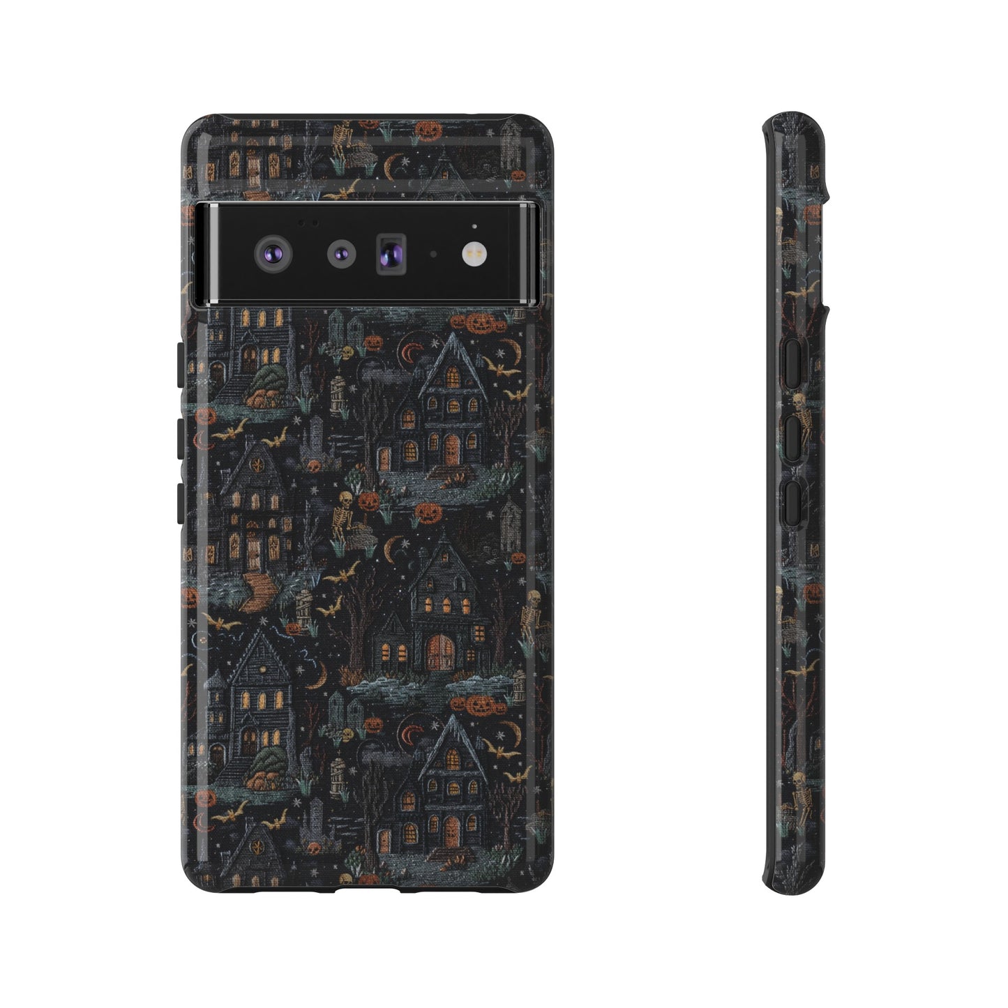 Spooky Street Impact Resistant Phone Case