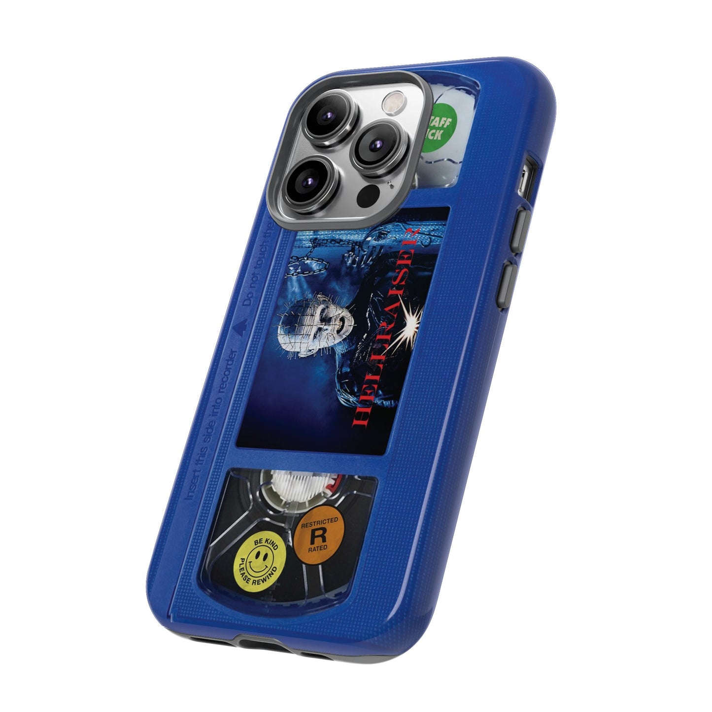 Hellraiser Blue Limited Edition Impact Resistant VHS Phone Case
