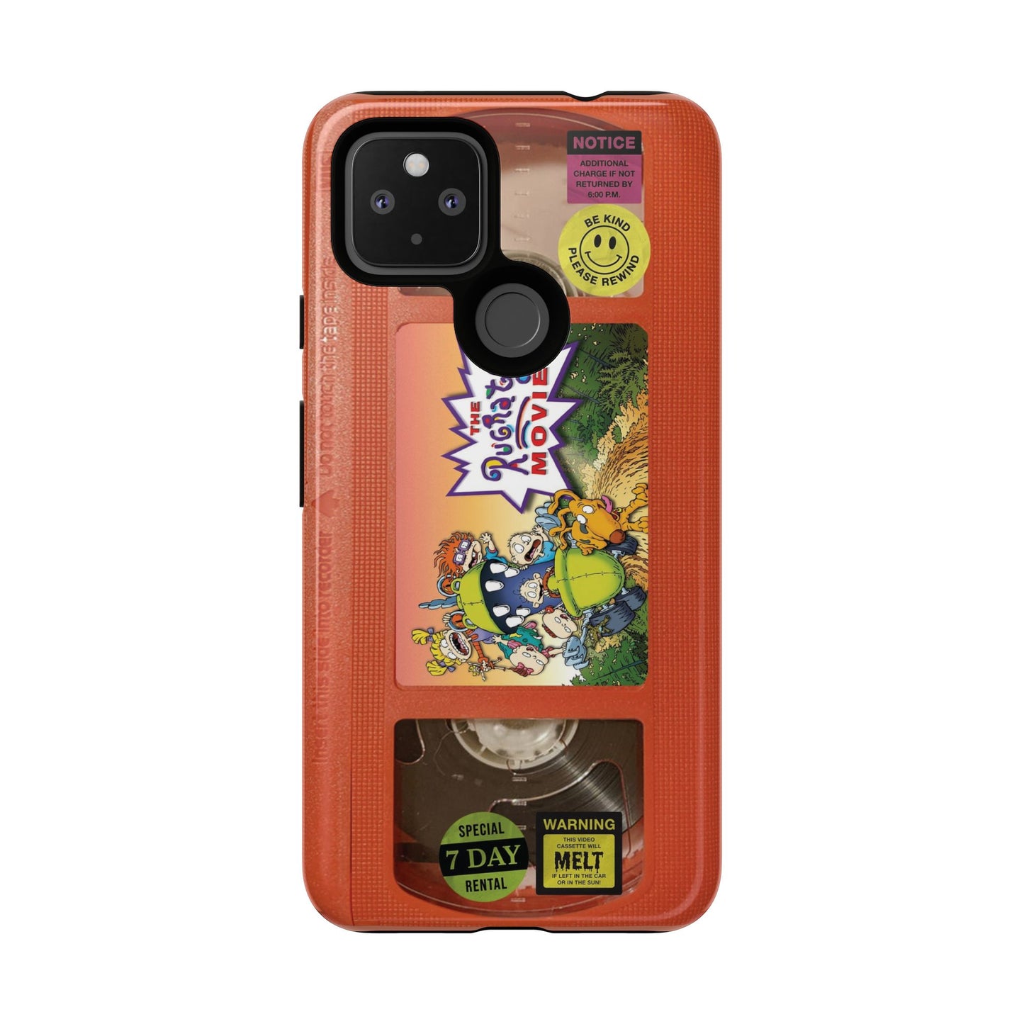 Rugrats Orange Edition VHS Phone Case