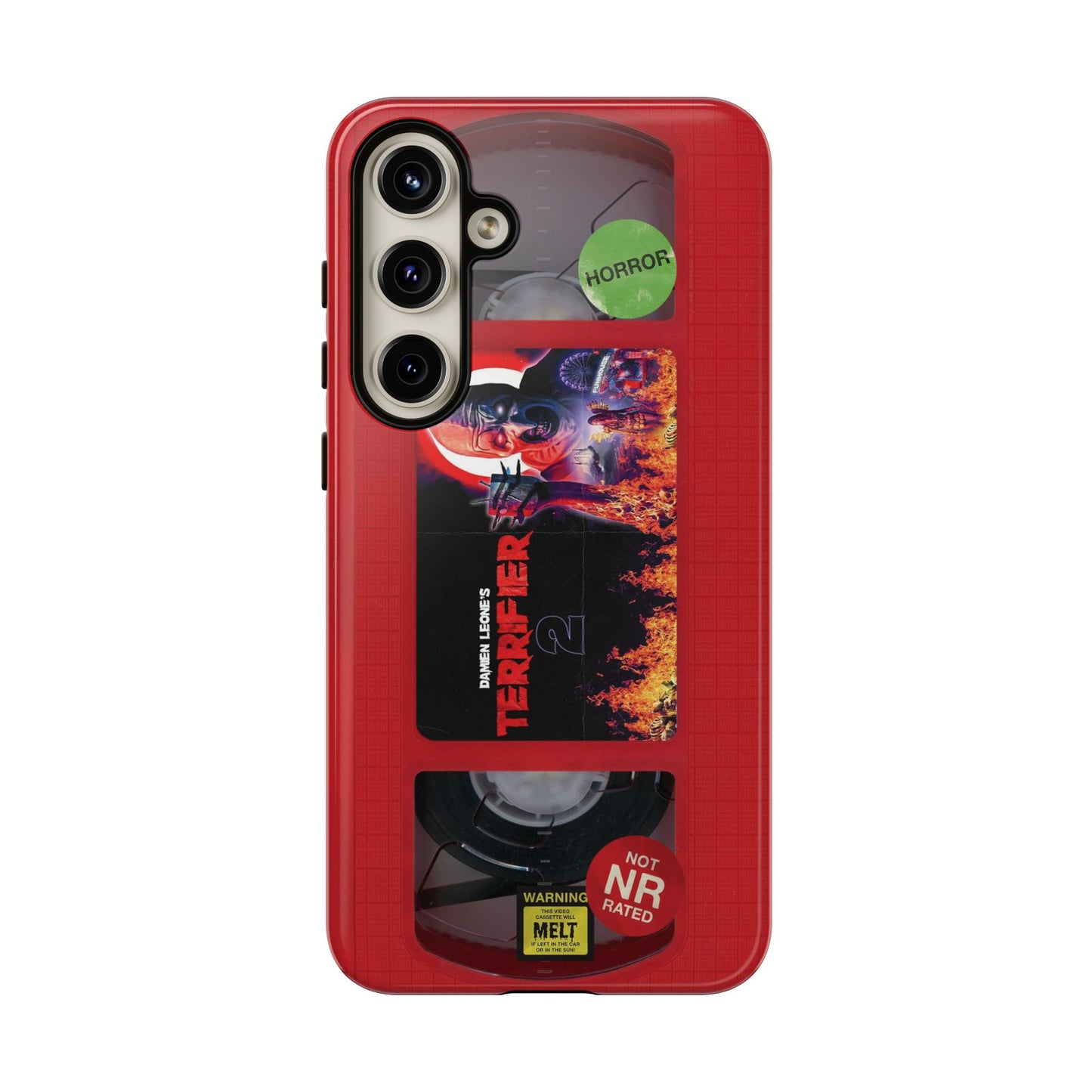 Art 2 Red Edition Impact Resistant VHS Phone Case