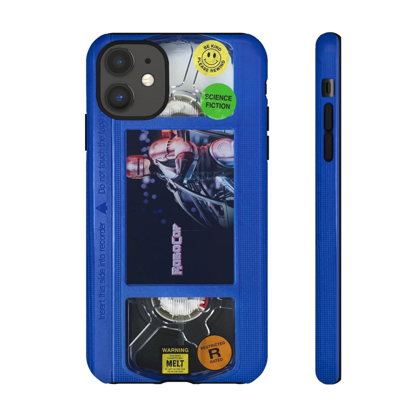 Robo cop Blue Edition VHS Phone Case