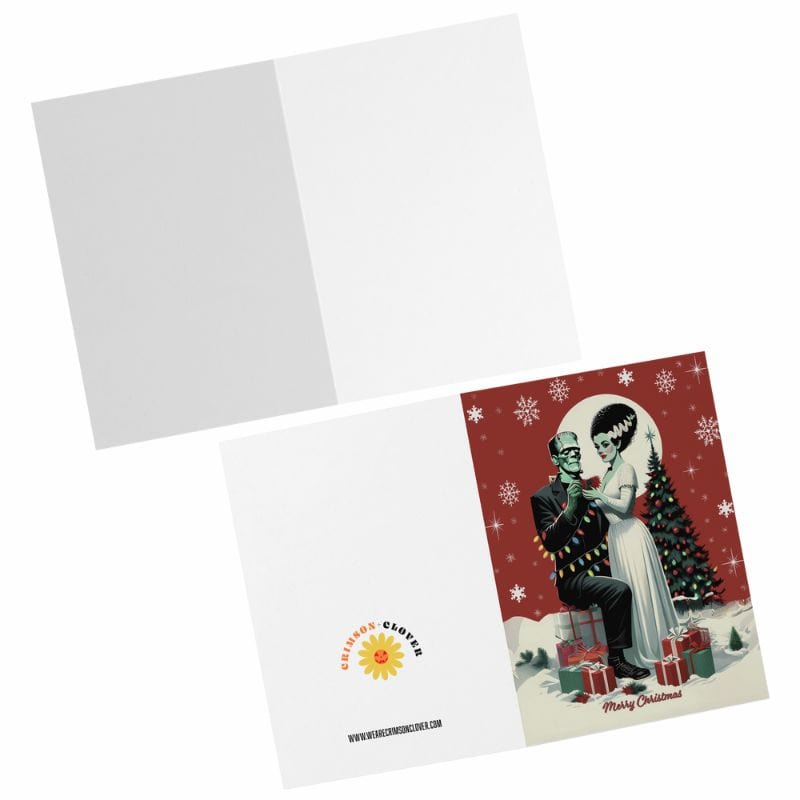 Frank and Bride Christmas Card Set