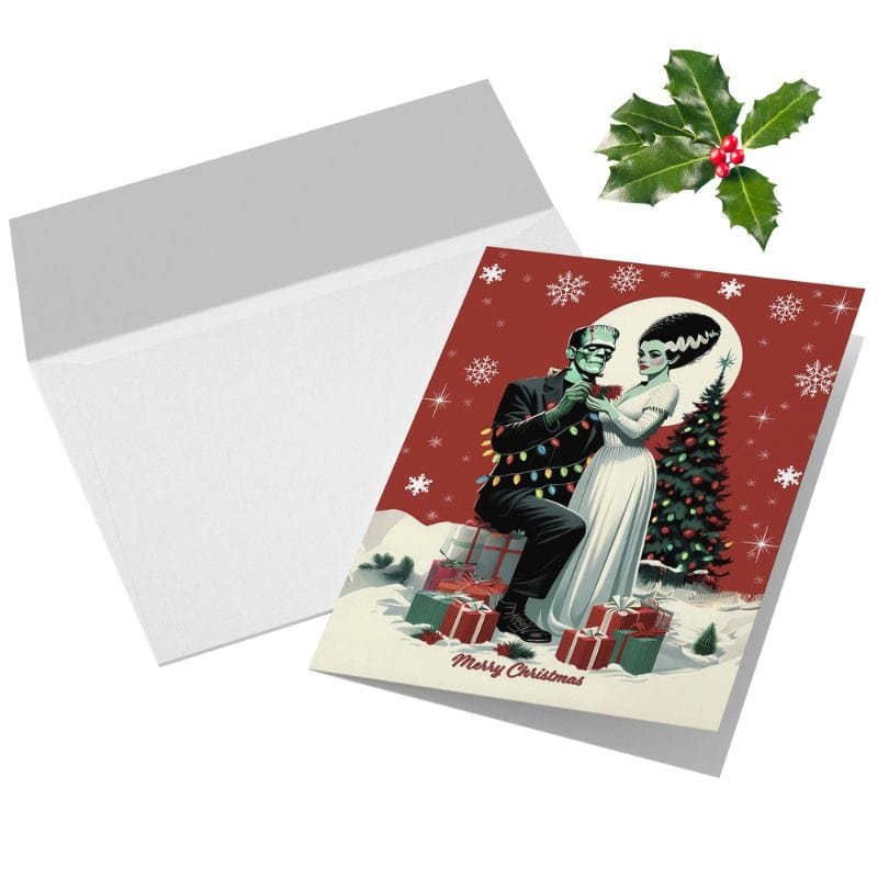 Frank and Bride Christmas Card Set