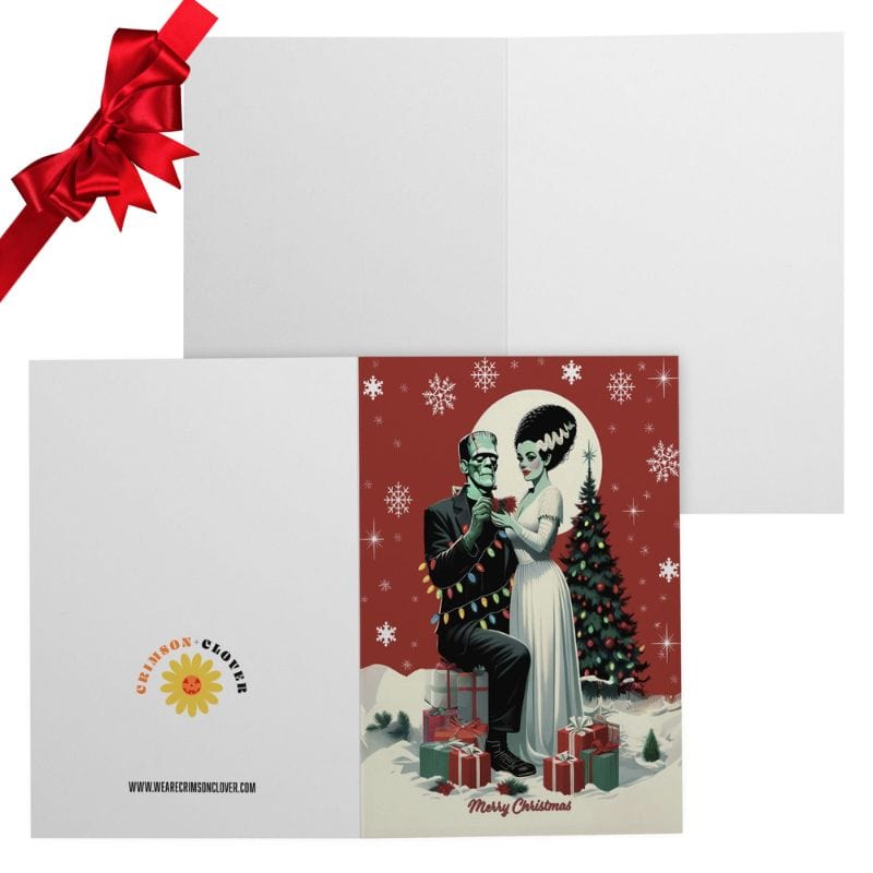 Frank and Bride Christmas Card Set