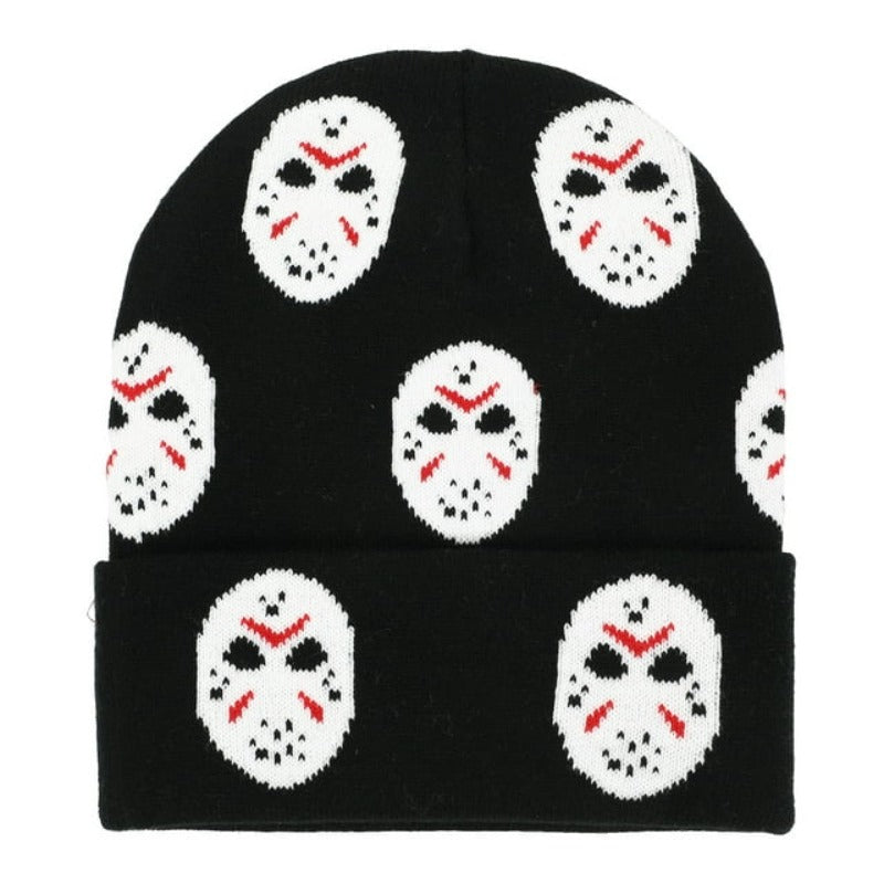 Jason Mask Glow in the Dark Beanie