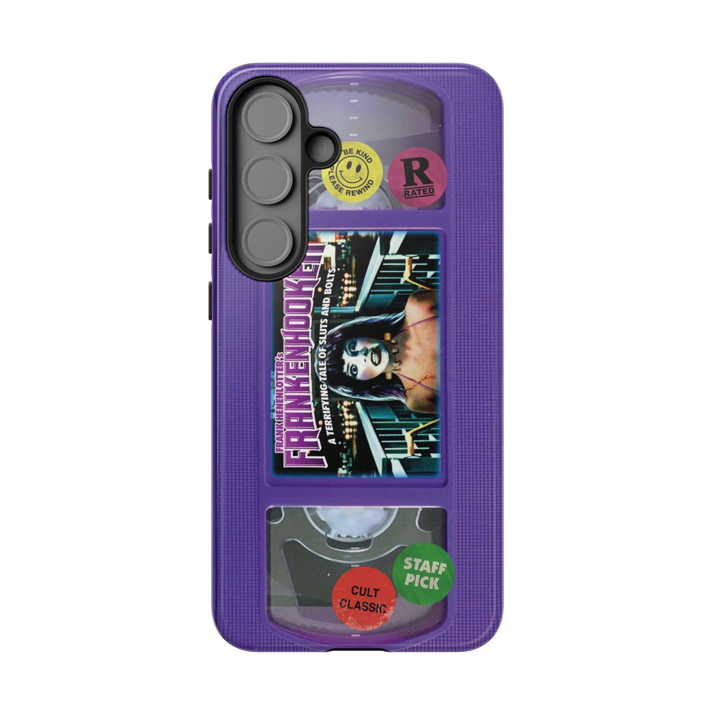 Frankenhooker Purple Edition Impact Resistant VHS Phone Case