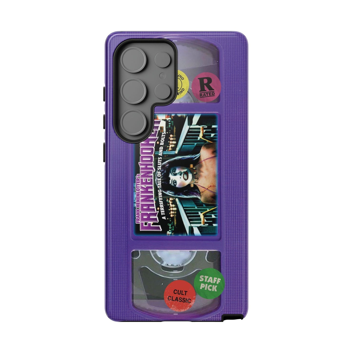 Frankenhooker Purple Edition Impact Resistant VHS Phone Case