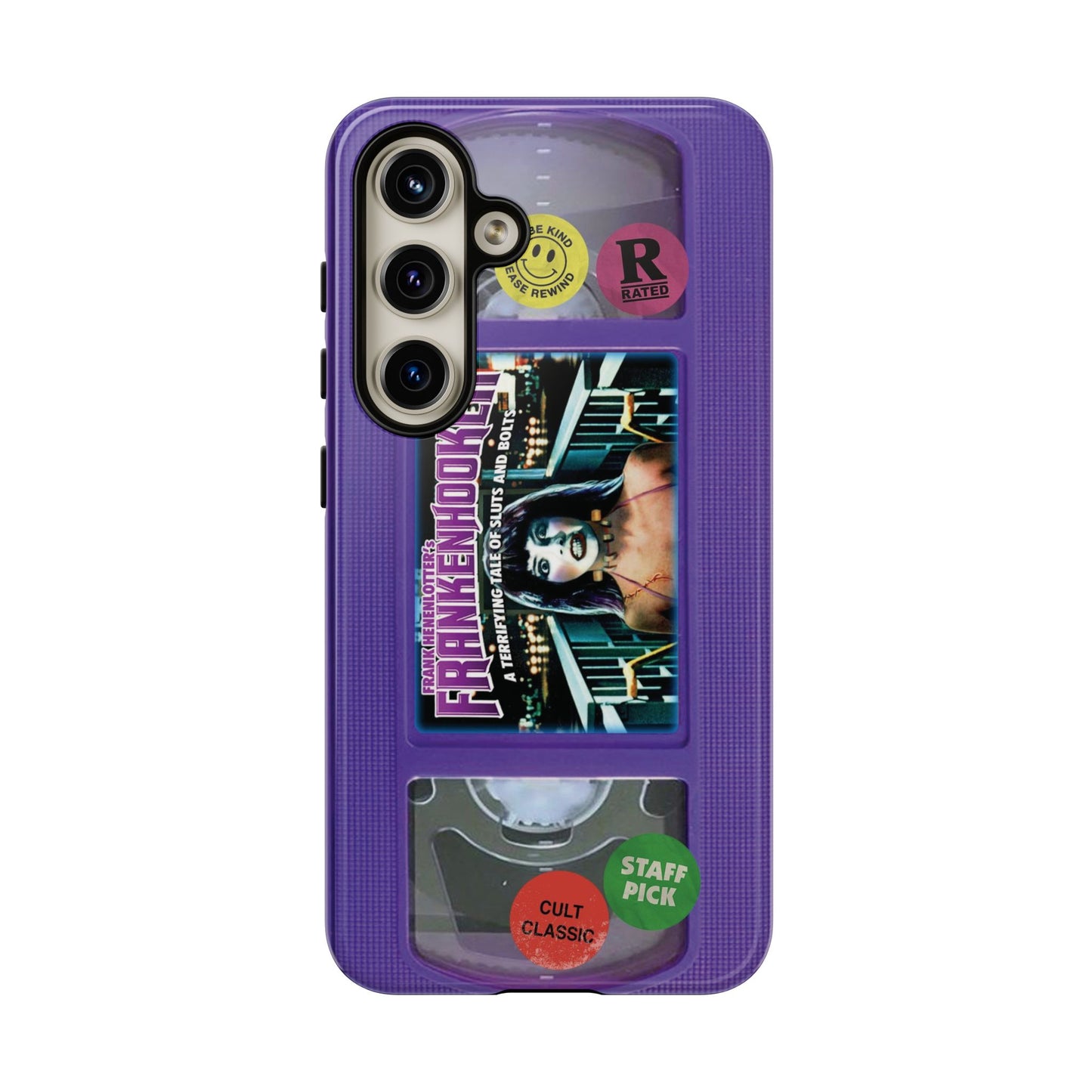 Frankenhooker Purple Edition Impact Resistant VHS Phone Case