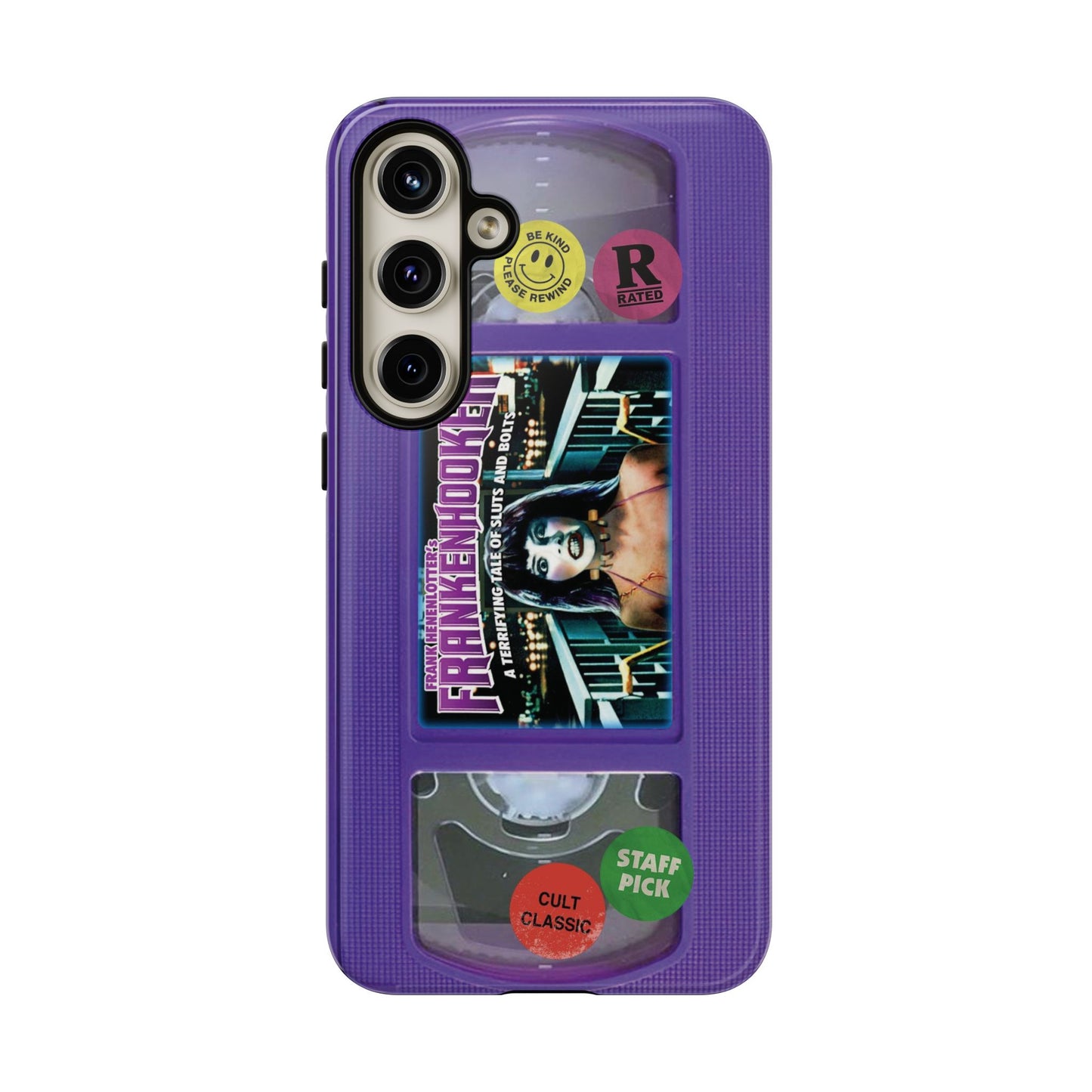 Frankenhooker Purple Edition Impact Resistant VHS Phone Case