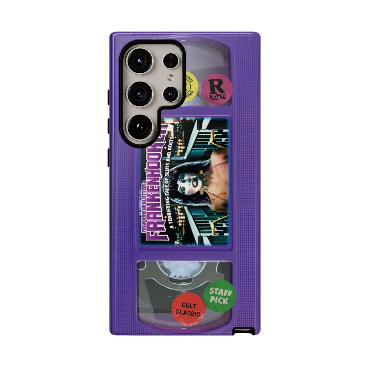Frankenhooker Purple Edition Impact Resistant VHS Phone Case
