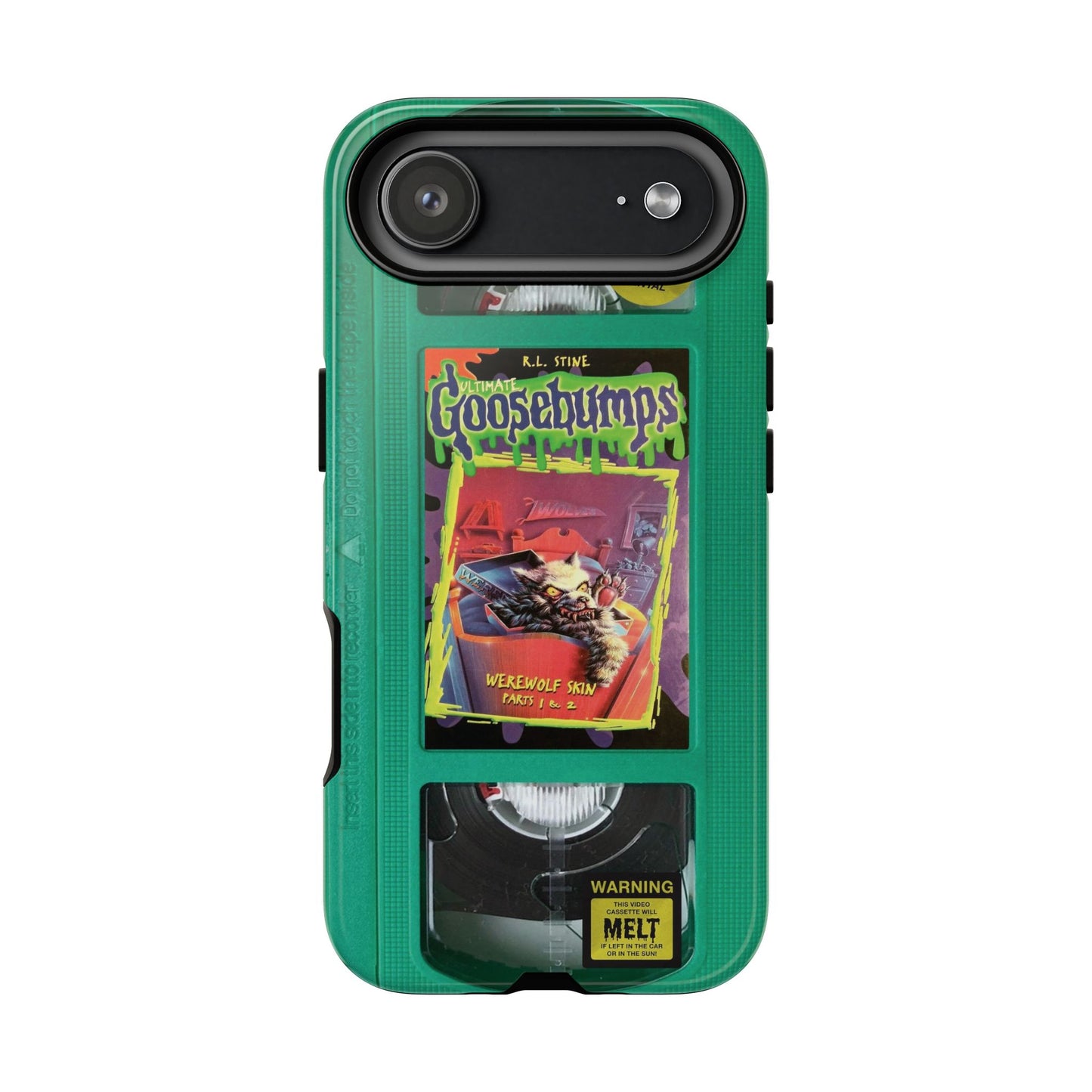 Goosebumps Green VHS Impact Resistant Case
