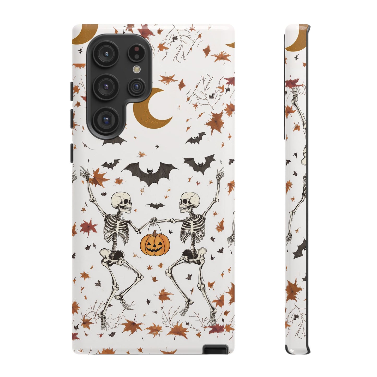 Dancing Skeletons Impact Resistant Phone Case