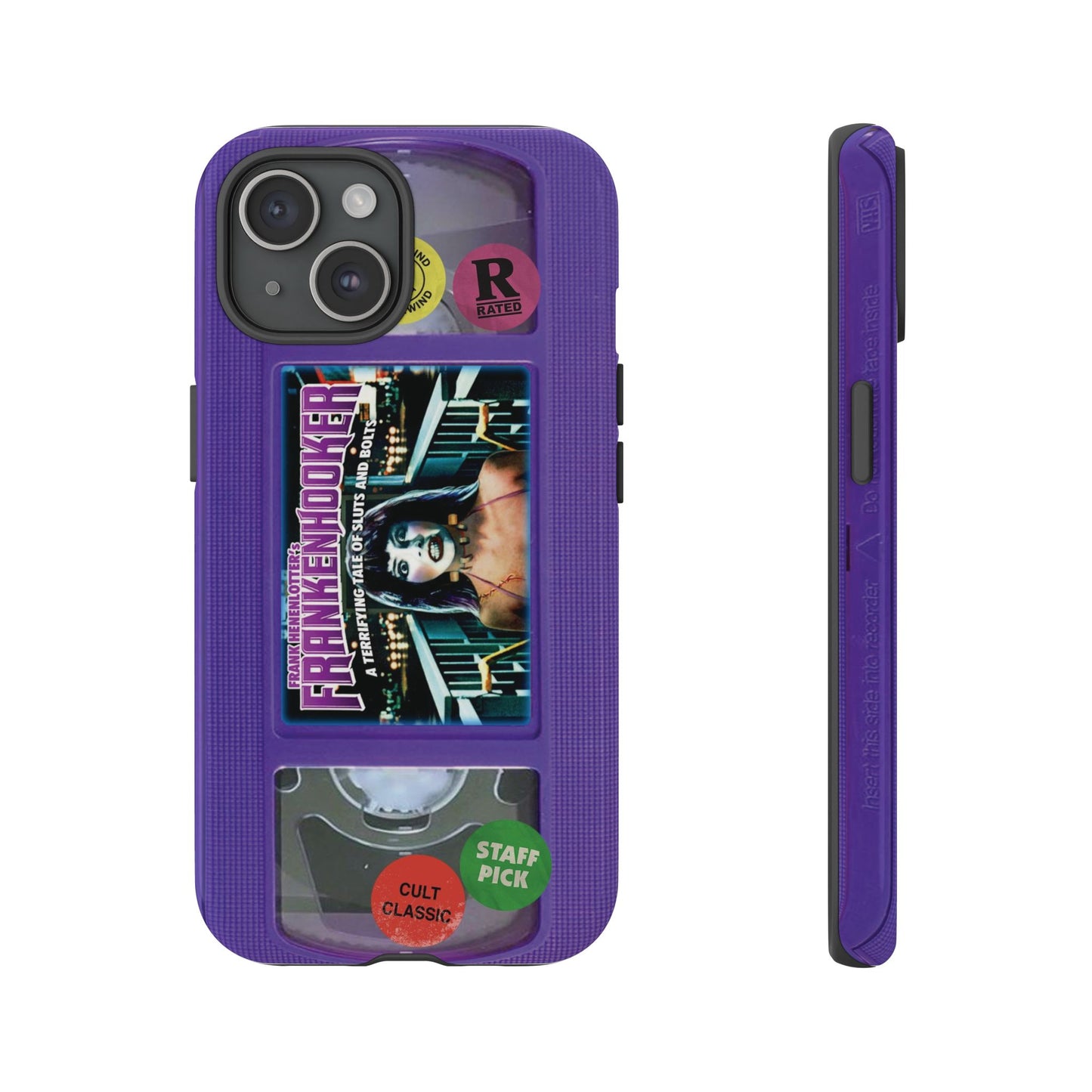 Frankenhooker Purple Edition Impact Resistant VHS Phone Case