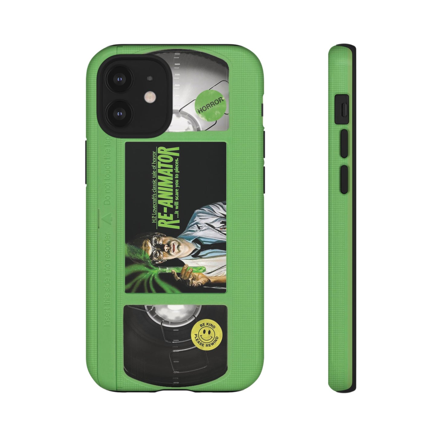 Reanimator Limited Edition Green Impact Resistant VHS Phone Case