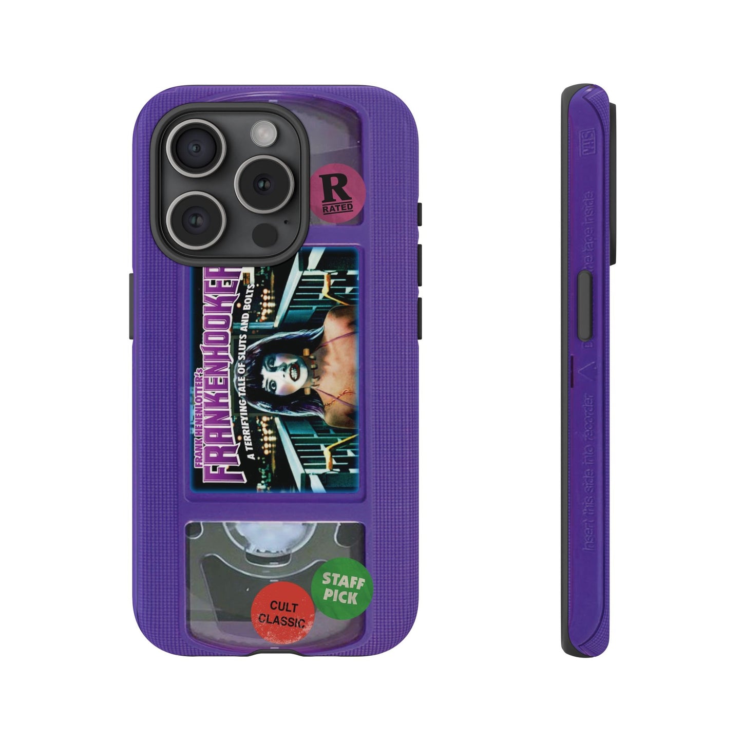 Frankenhooker Purple Edition Impact Resistant VHS Phone Case