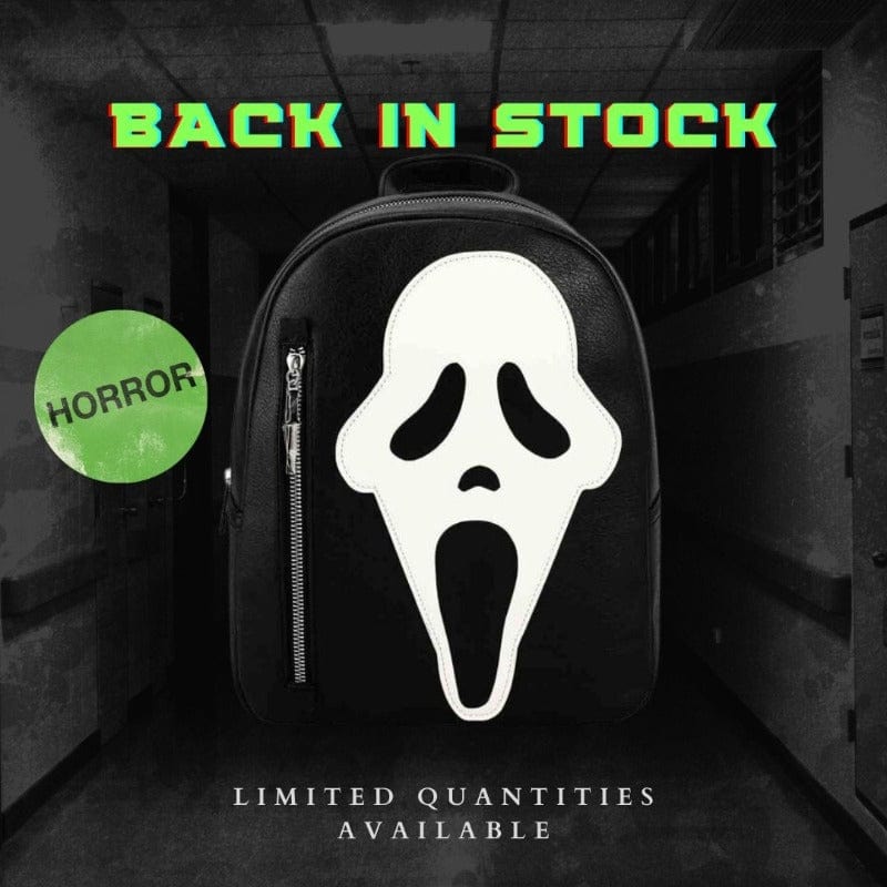 Ghost Face Glow In the Dark Knife Puller Mini Backpack