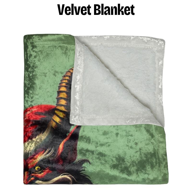 Krampus Season Creepings Blanket