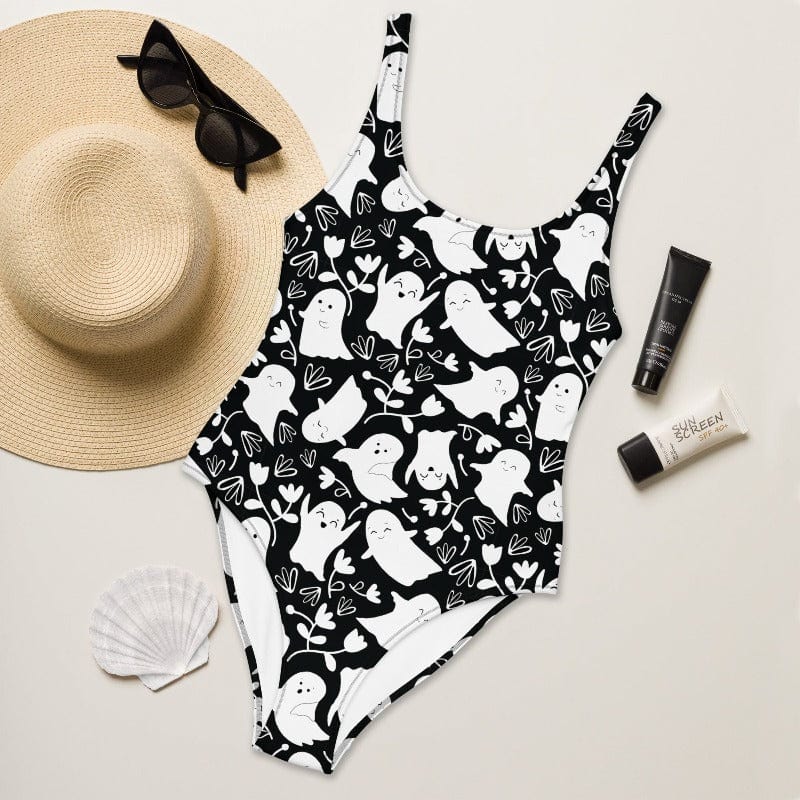 Ghostly One Piece Swimsuit