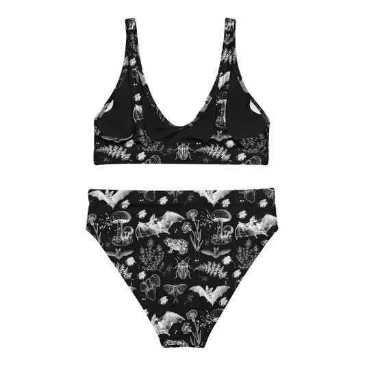 Dark Cottagecore High-waisted bikini
