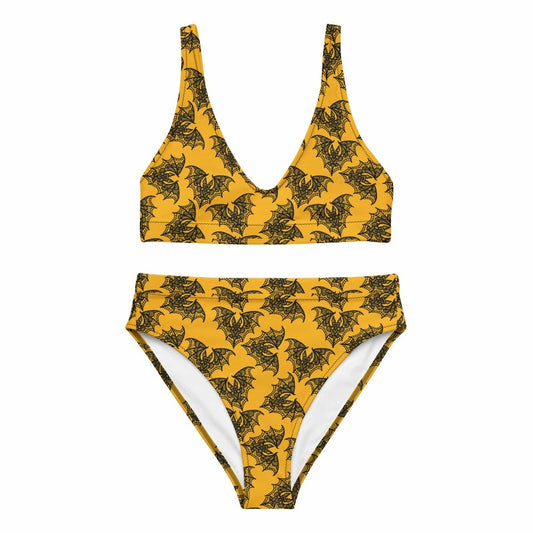 Lace Bat High-waisted bikini