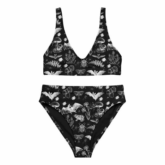 Dark Cottagecore High-waisted bikini