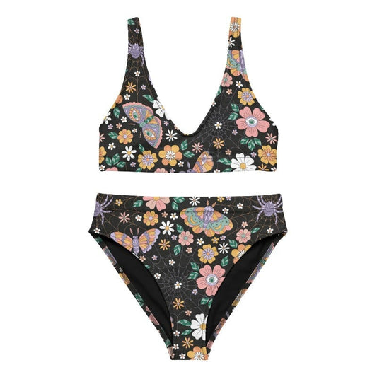 Psychedelic Spooky Two Piece Bikini