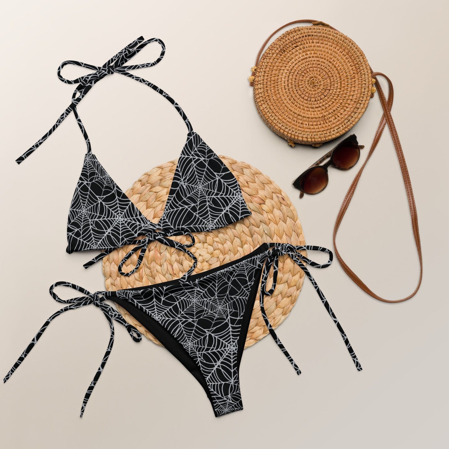 Spiderweb string bikini