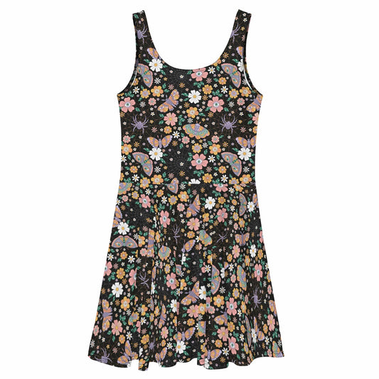Psychedelic Spooky Sleevless Dress