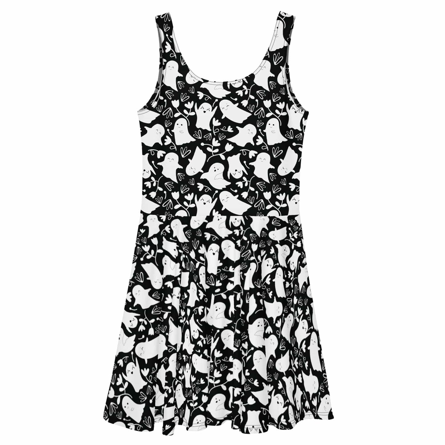 Ghostly Skater Dress