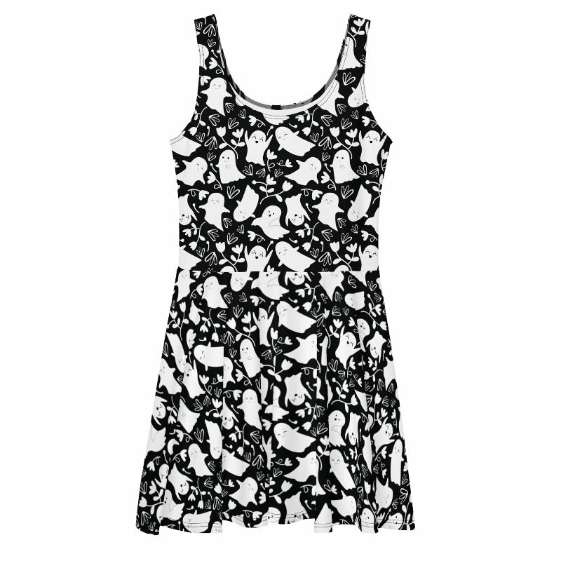 Ghostly Skater Dress