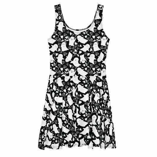 Ghostly Skater Dress