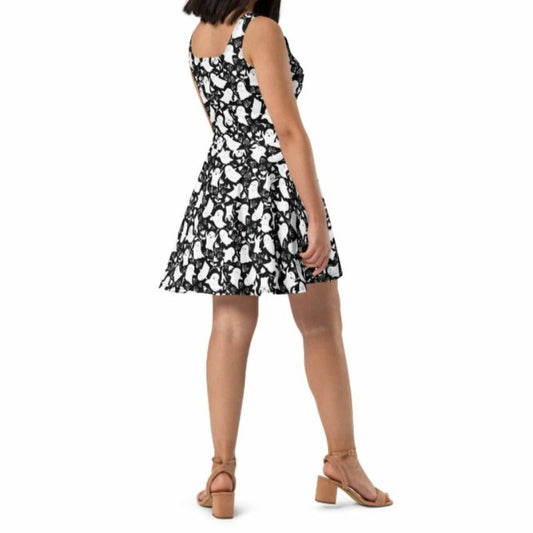 Ghostly Skater Dress