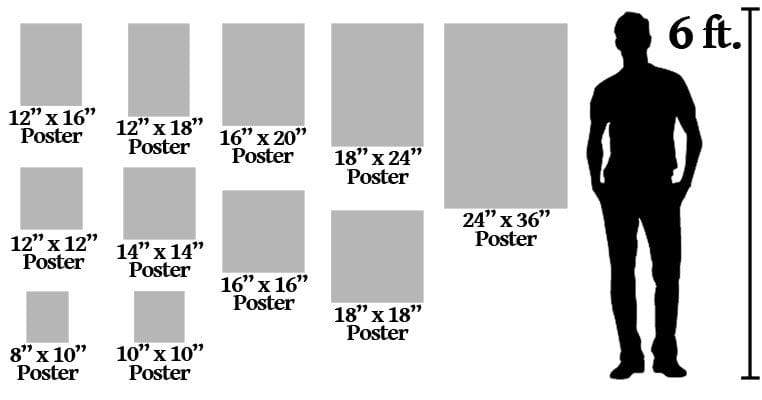 Spooky Flash Matte Poster Print