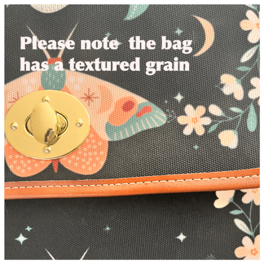 Dark Cottagecore Satchel Bag